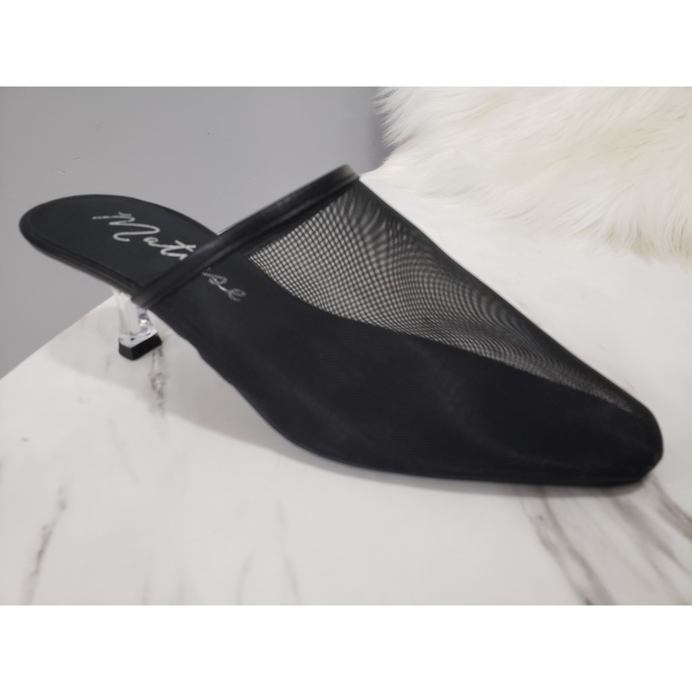 NEW NO BOX SIZE 8 Matisse Bette Square Toe Mules Black Dress Casual BETTE-709